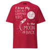 I Love my Great Grandkids to the Moon and Back - Unisex classic tee — Cardinal — front view