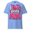 I Love Being MIMI - Unisex classic tee — Carolina Blue — front view