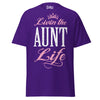 Livin' the AUNT Life - Unisex classic tee — Purple — front view