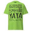 Happiness is Being a Yaya - Unisex classic tee — Lime — front view