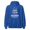Keep Calm and Let Grammy Handle It - Unisex heavy blend hoodie — Royal — front view