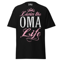 Livin' the OMA Life - Unisex classic tee — Black — front view