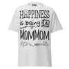 Happiness is Being a Mommom - Unisex classic tee — Ash — front view