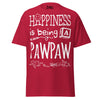 Happiness is Being a Pawpaw - Unisex classic tee — Cardinal — front view