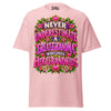 Never Underestimate Great-Grandma - Unisex classic tee — Light Pink — front view