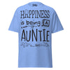 Happiness is Being an Auntie - Unisex classic tee — Carolina Blue — front view