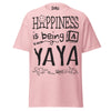 Happiness is Being a Yaya - Unisex classic tee — Light Pink — front view