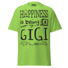 Happiness is Being a Gigi - Unisex classic tee — Lime — front view