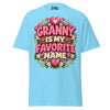 Granny is My Favorite Name - Unisex classic tee — Sky — front view