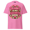 Granny is My Favorite Name - Unisex classic tee — Azalea — front view