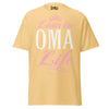 Livin' the OMA Life - Unisex classic tee — Yellow Haze — front view