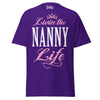Livin' the NANNY Life - Unisex classic tee — Purple — front view
