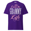 Livin' the GRAMMY Life - Unisex classic tee — Purple — front view