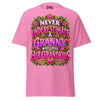 Never Underestimate Granny - Unisex classic tee — Azalea — front view