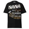 Nana... So Easy to Operate - Unisex classic tee — Black — front view