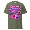 My Children & Grandchildren are my Everything - Unisex classic tee — Military Green — front view