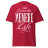 Livin' the MEMERE Life - Unisex classic tee — Cardinal — front view