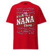 It's a Western Nana Thing - Unisex classic tee — Red — front view