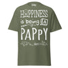 Happiness is Being a Pappy - Unisex classic tee — Military Green — front view