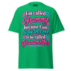 I'm Called GRAMMY - Unisex classic tee — Irish Green — front view