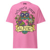 Whooo's Your Auntie? - Unisex classic tee — Azalea — front view