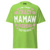 I'm that Crazy MAMAW - Unisex classic tee — Lime — front view