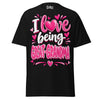 I Love Being GREAT-GRANDMA - Unisex classic tee — Black — front view