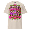 Never Underestimate Granny - Unisex classic tee — Natural — front view