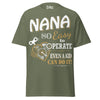Nana... So Easy to Operate - Unisex classic tee — Military Green — front view