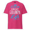 Livin' the GREAT-GRAMPA Life - Unisex classic tee — Heliconia — front view