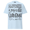 Happiness is Being a Grandma - Unisex classic tee — Light Blue — front view