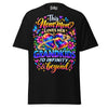 This MomMom Loves Her Grandkids - Unisex classic tee — Black — front view