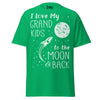 I Love my Grankids to the Moon and Back - Unisex classic tee — Irish Green — front view