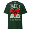 Daddy Loves His Lil Monsters - Unisex classic tee — Forest Green — front view