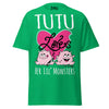 Tutu Loves Her Lil Monsters - Unisex classic tee — Irish Green — front view