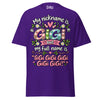 My Nickname is GIGI - Unisex classic tee — Purple — front view