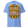 Being a GREAT-GRANDMA - Unisex classic tee — Carolina Blue — front view