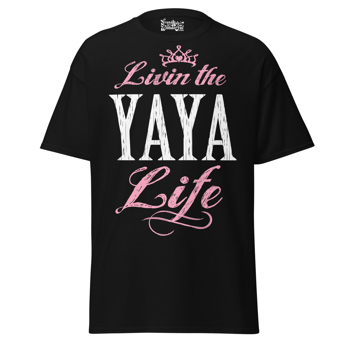 Livin' the YAYA Life - Unisex classic tee — Black — front view