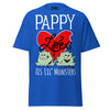 Pappy Loves His Lil Monsters - Unisex classic tee — Royal — front view