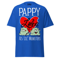 Pappy Loves His Lil Monsters - Unisex classic tee — Royal — front view