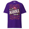 It's a Western Nanna Thing - Unisex classic tee — Purple — front view