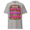Never Underestimate Granny - Unisex classic tee — Sport Grey — front view