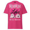 Mommom Loves Her Lil Monsters - Unisex classic tee — Heliconia — front view