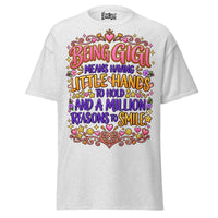 Being GIGI Means - Unisex classic tee — Ash — front view