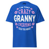 I'm that Crazy GRANNY - Unisex classic tee — Royal — front view