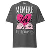 Memere Loves Her Lil Monsters - Unisex classic tee — Dark Heather — front view