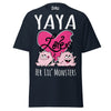 Yaya Loves Her Lil Monsters - Unisex classic tee — Navy — front view