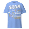 Nana... So Easy to Operate - Unisex classic tee — Carolina Blue — front view