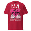 Ma Loves Her Lil Monsters - Unisex classic tee — Cardinal — front view