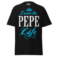 Livin' the PEPE Life - Unisex classic tee — Black — front view